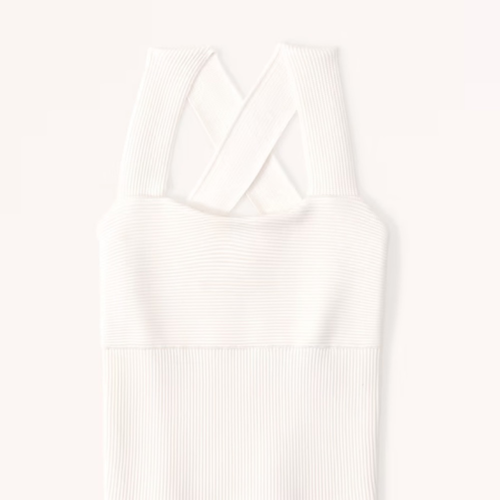 Abercrombie & Fitch Ottoman Cross-Back Tank - NWT - SMALL